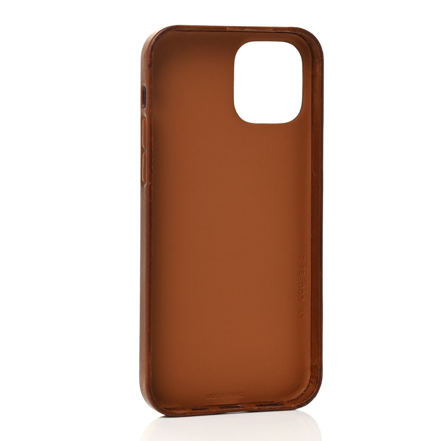 Hermes Barenia Bolduc iPhone 12/12 Pro Case Fauve 3 of 6