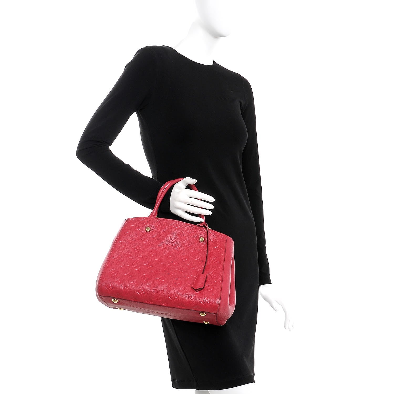 Louis Vuitton Empreinte Montaigne MM Dahlia 3 of 11