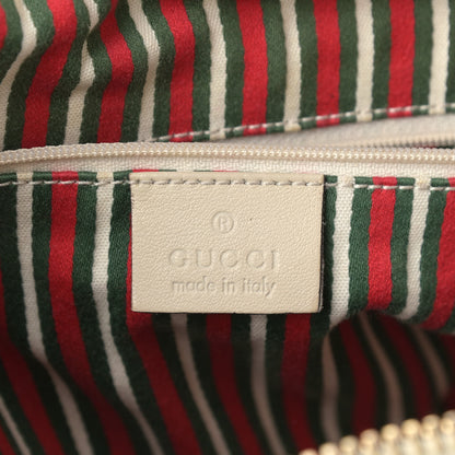 Gucci Monogram Medium New Britt Boston Off White 8 of 12