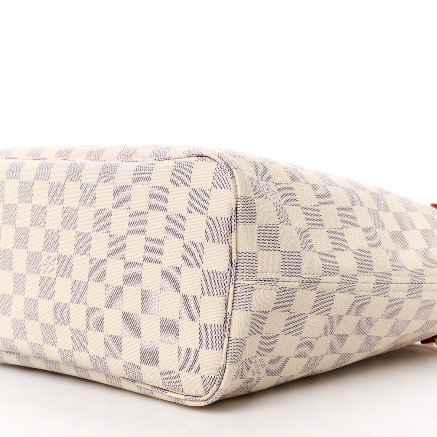 Damier Azur Neo Neverfull MM Rose Ballerine