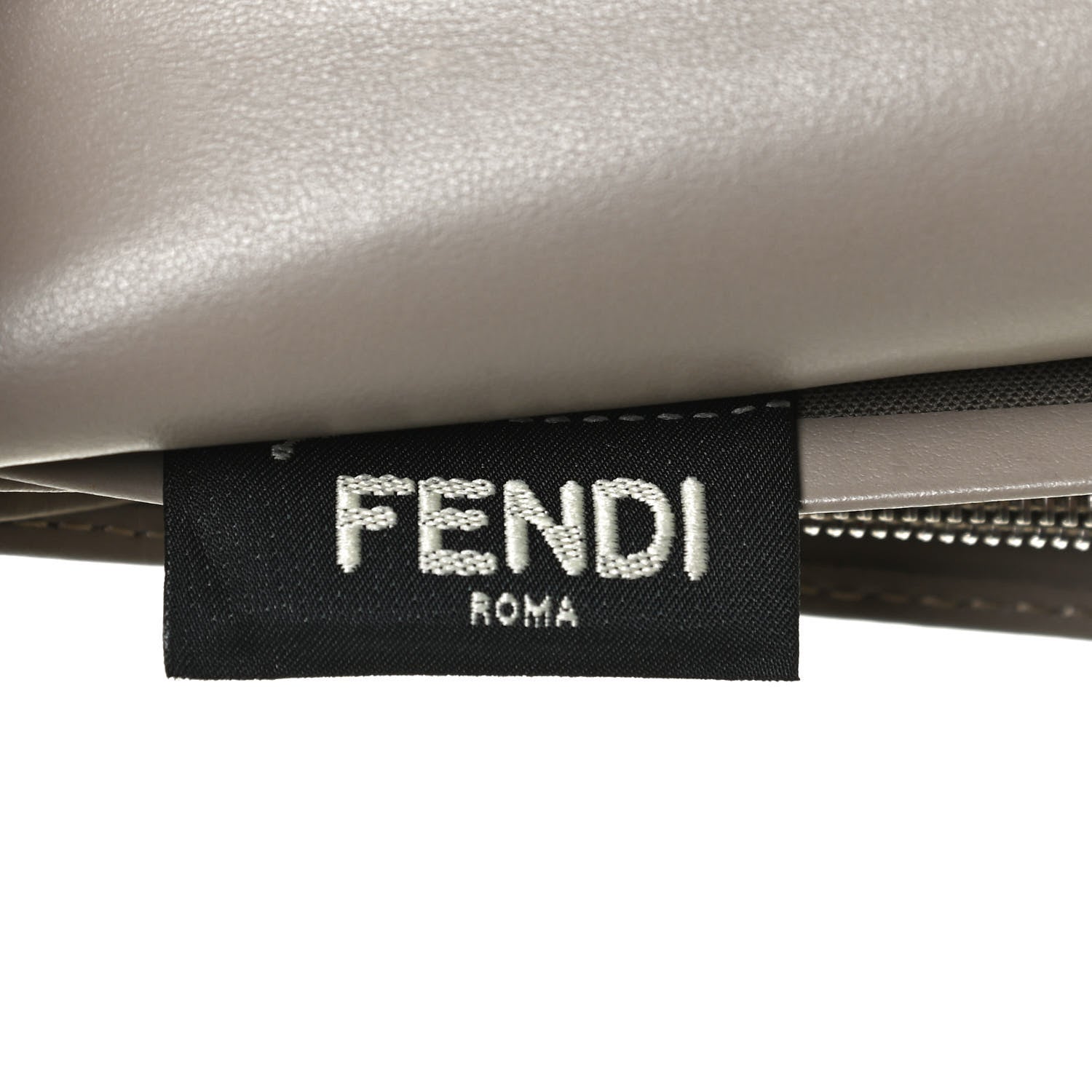 Fendi Vitello Liberty Century Lucido By The Way Continental Wallet Tortora 12 of 13
