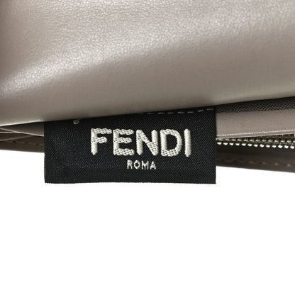 Fendi Vitello Liberty Century Lucido By The Way Continental Wallet Tortora 12 of 13