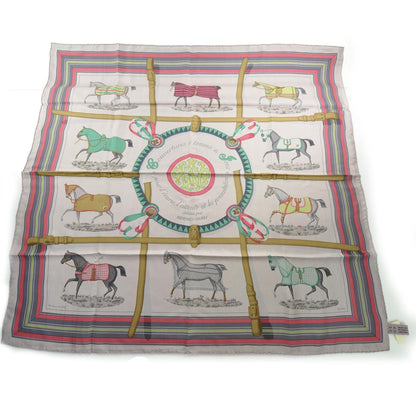 Hermes Silk Dip Dye Couvertures et Tenues de Jour Scarf 90 1 of 7