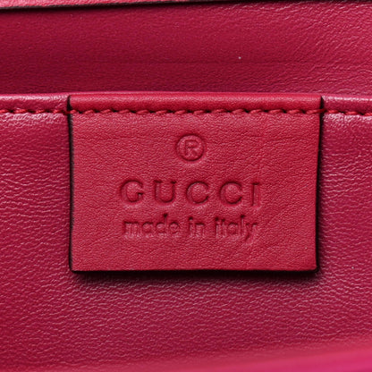 Gucci Satin Crystal GG Sparkling Clutch Pink 6 of 7