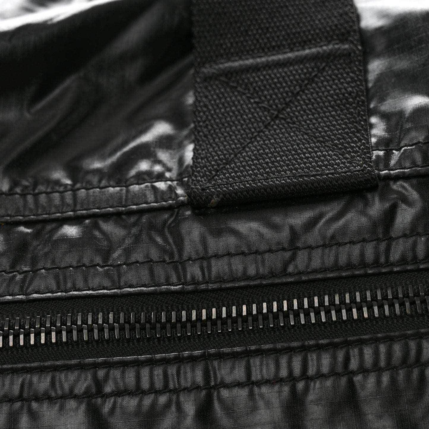 Nylon Nuxx Ripstop Duffle Black White
