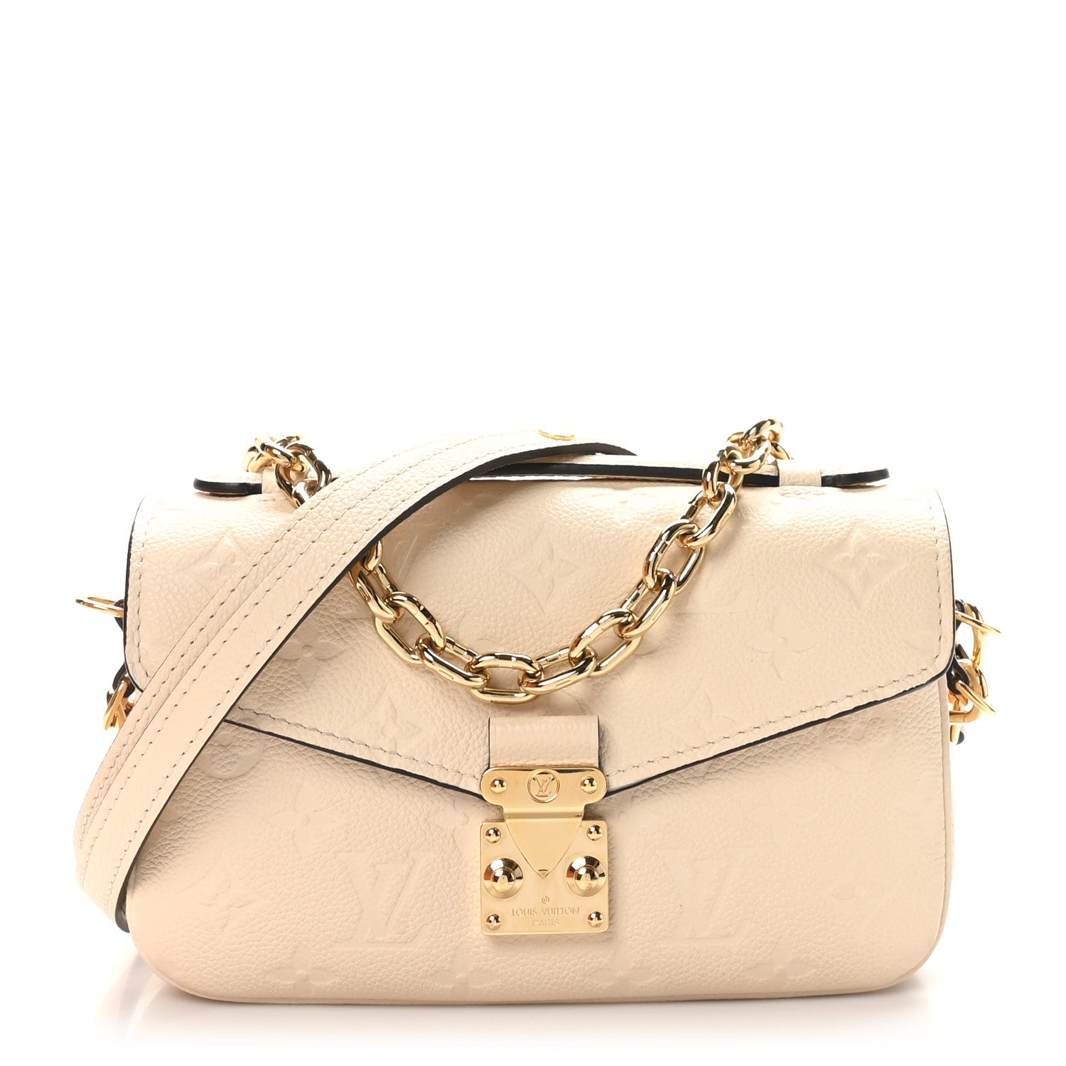 Louis Vuitton Empreinte Pochette Metis East West Cream 1 of 10