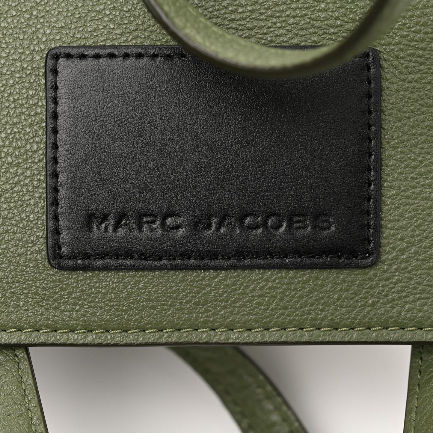 Grained Calfskin The Tag Tote Green
