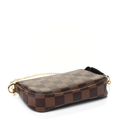 Louis Vuitton Damier Ebene Mini Pochette Accessories 3 of 4