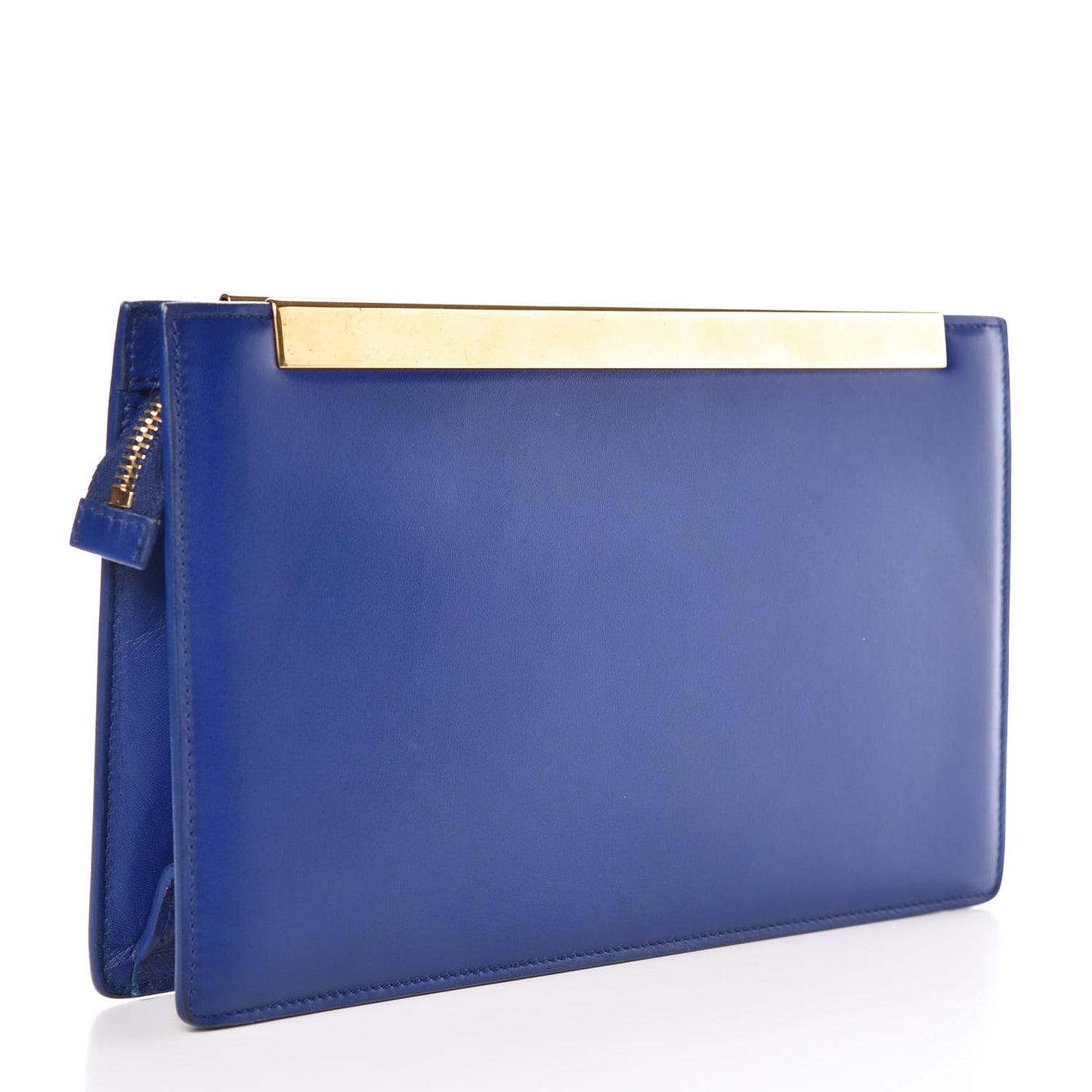 Calfskin Lutetia Clutch Royal Blue