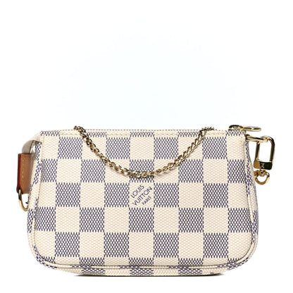 Louis Vuitton Damier Azur Mini Pochette Accessories 1 of 4