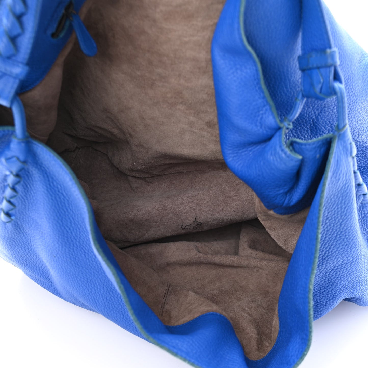 Cervo Deerskin Hobo Signal Blue
