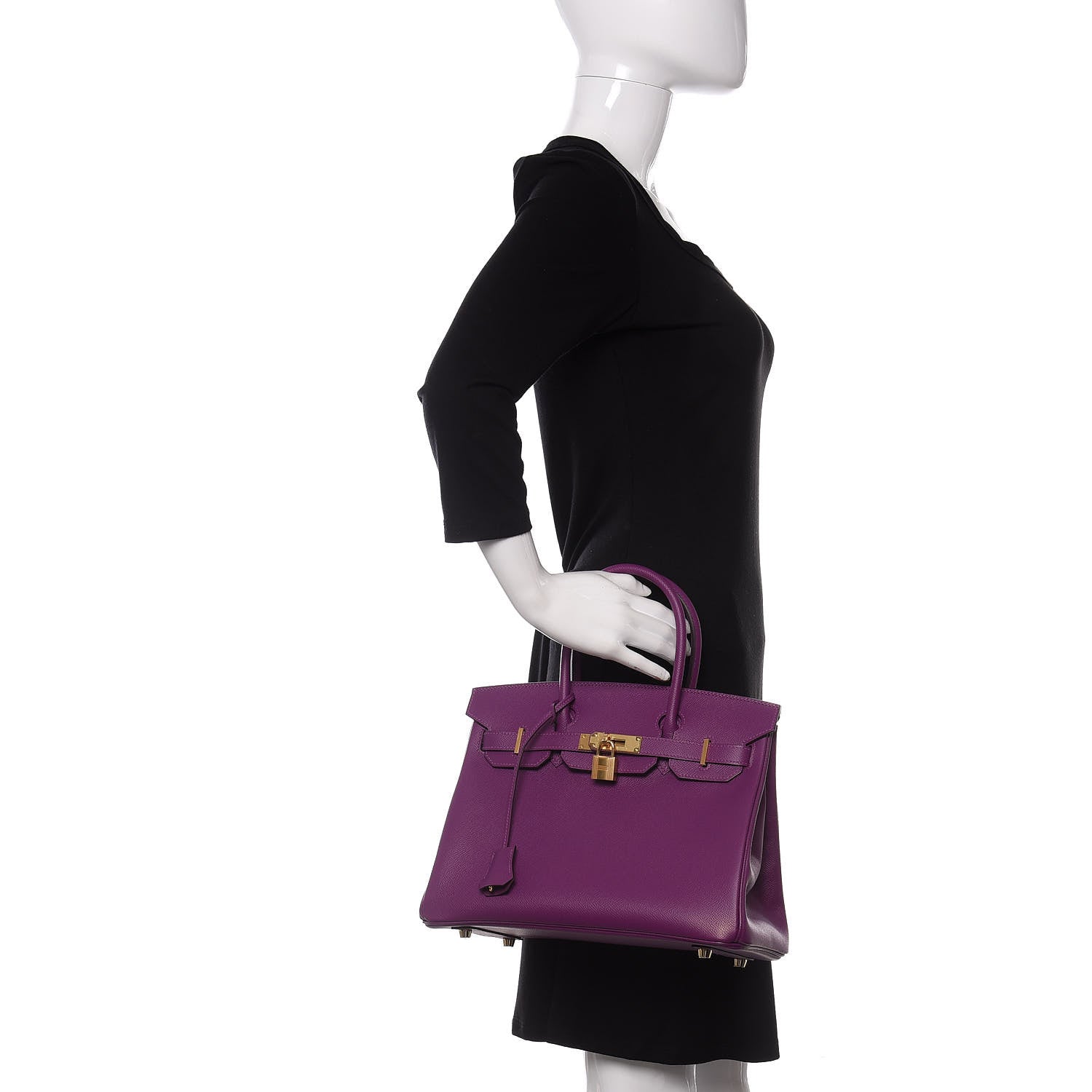Hermes Epsom Birkin 30 Anemone 2 of 11