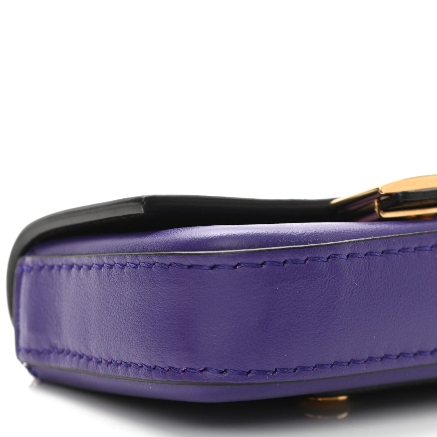 Vitello Century Opaco Nano Baguette Belt Charm Purple Rain
