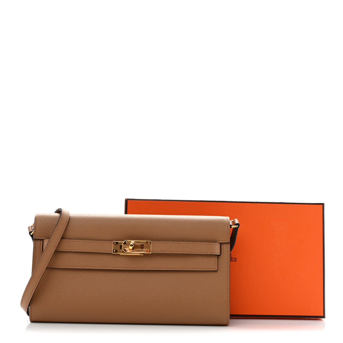 Hermes Epsom Verso Kelly Wallet To Go Chai Mauve Sylvestre 11 of 11