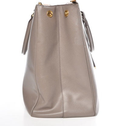 Prada Saffiano Lux Extra Large Galleria Double Zip Tote Argilla 14 of 23