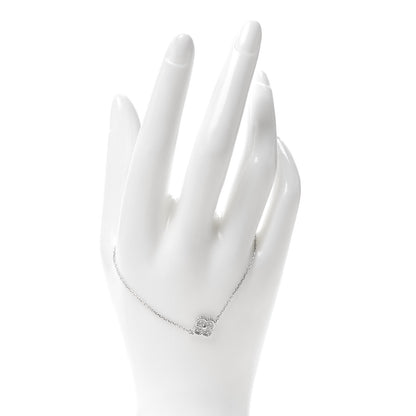 Van Cleef & Arpels 18K White Gold Diamond Sweet Alhambra Bracelet 2 of 6