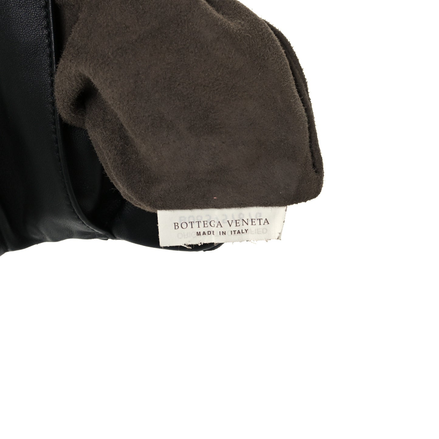 Nappa Intrecciato Small Chain Crossbody Black
