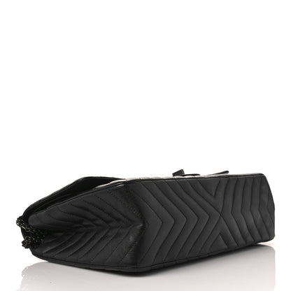 Chanel Sheepskin Chevron Quilted 2.55 Reissue 227 Flap So Black 4 of 10