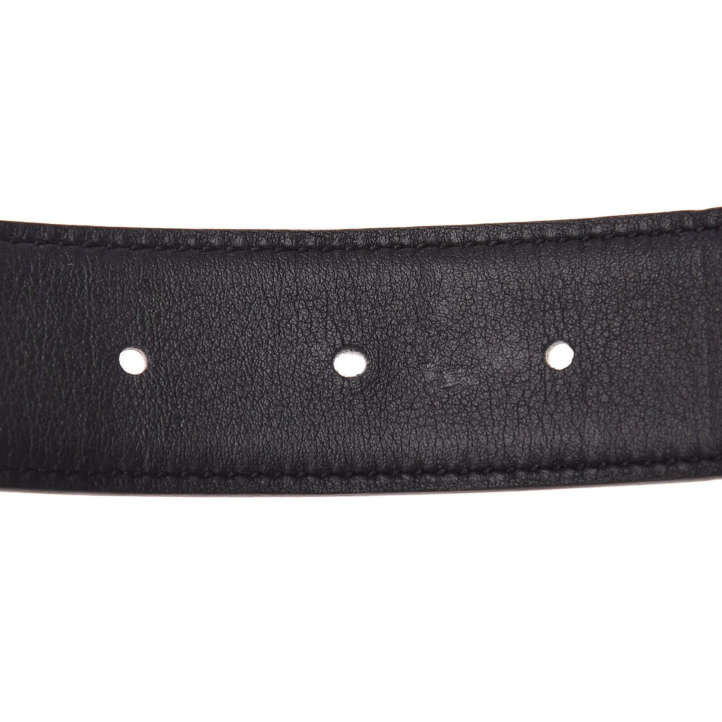 Swift Epsom 32mm Martelee H Belt 100 Black Etoupe