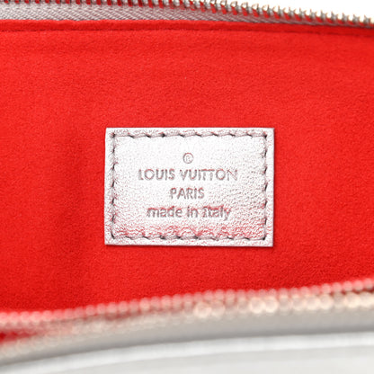 Louis Vuitton Metallic Lambskin Embossed Monogram Coussin PM Silver 6 of 7
