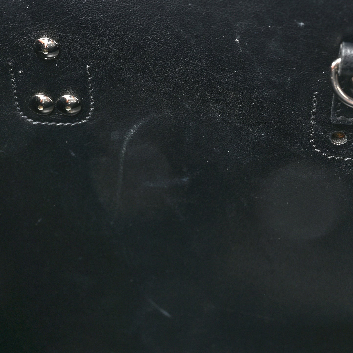 SAINT LAURENT Grained Calfskin Baby Sac De Jour Black