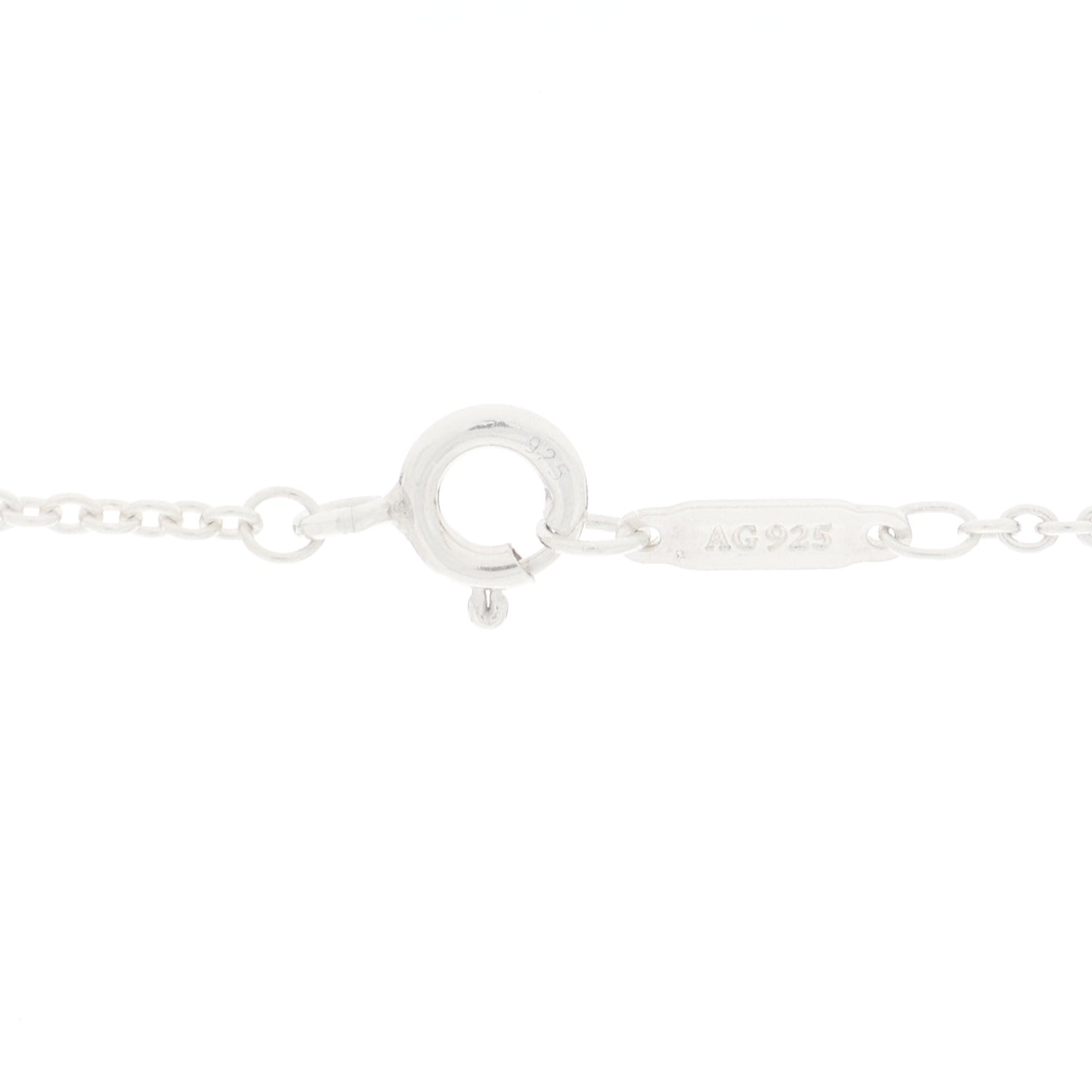 Sterling Silver Medium Return to Tiffany Heart Pendant Necklace