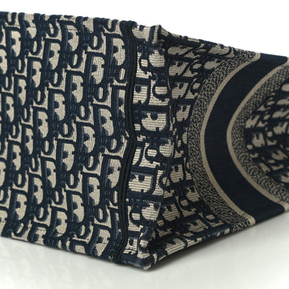 Christian Dior Oblique Medium Book Tote Blue Multicolor 10 of 11