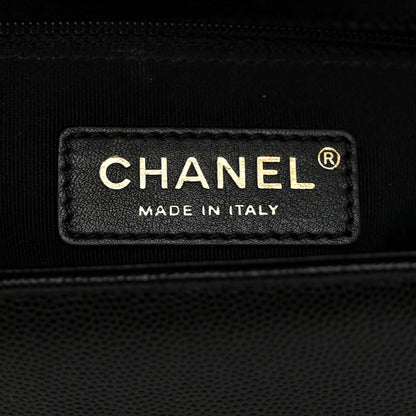 Chanel Caviar Quilted New Medium Boy Flap Black 6 of 10