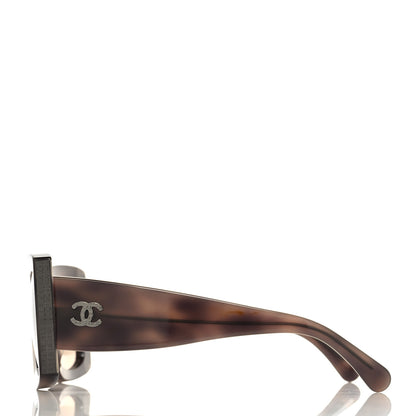 Chanel Acetate Rectangle Sunglasses 5435-A 3 of 7