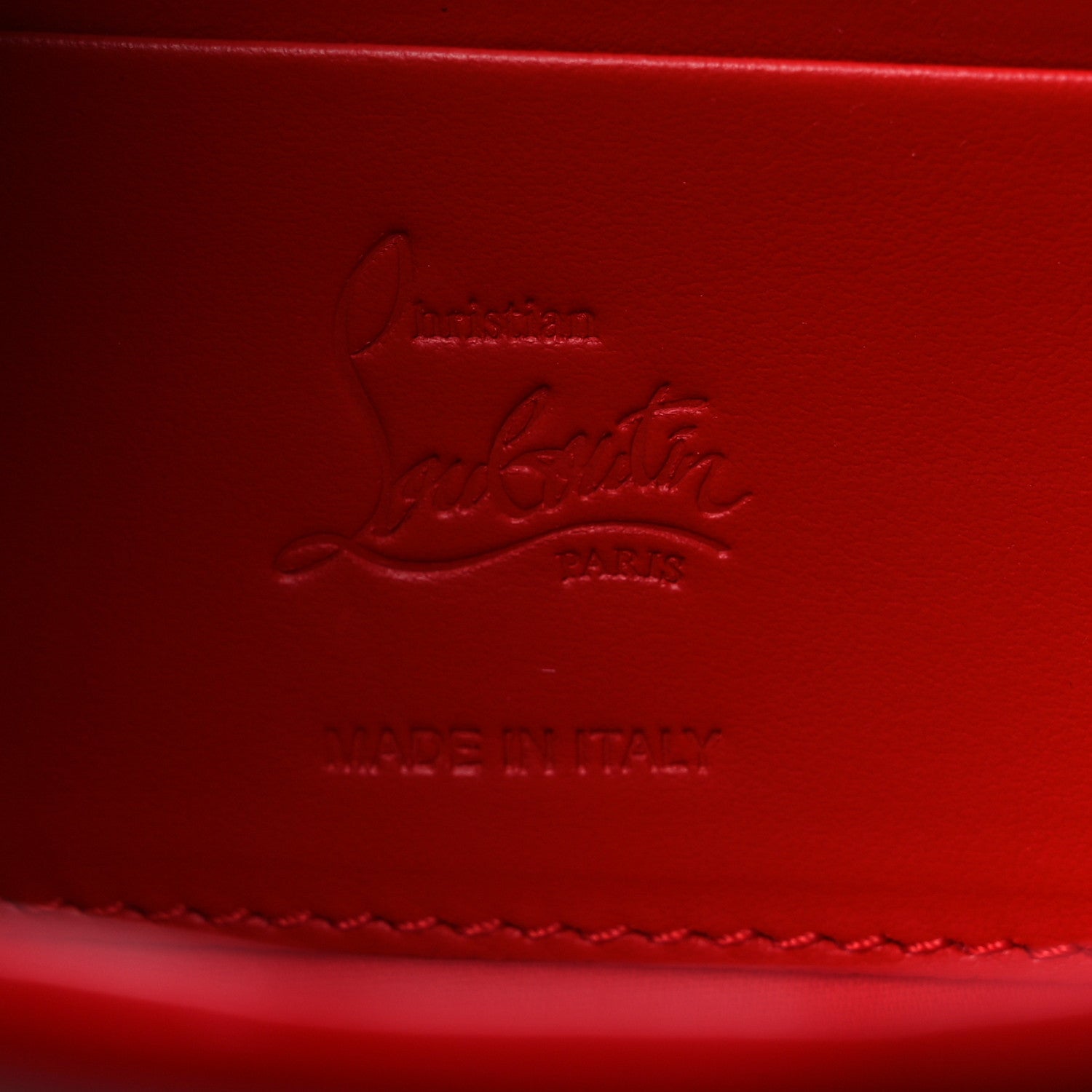 Christian Louboutin Patent Psychic Loubitwist Clutch Loubi 6 of 10