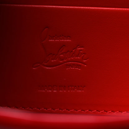 Christian Louboutin Patent Psychic Loubitwist Clutch Loubi 6 of 10