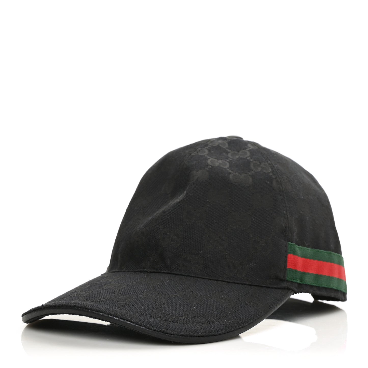 Monogram Web Baseball Hat S Black