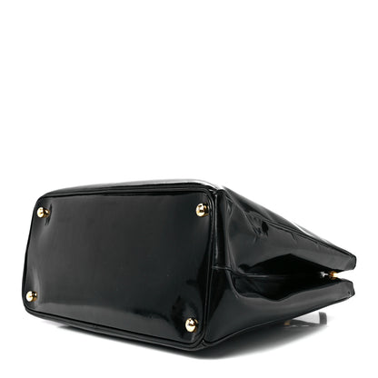 Prada Spazzolato Large Galleria Double Zip Tote Black 10 of 12