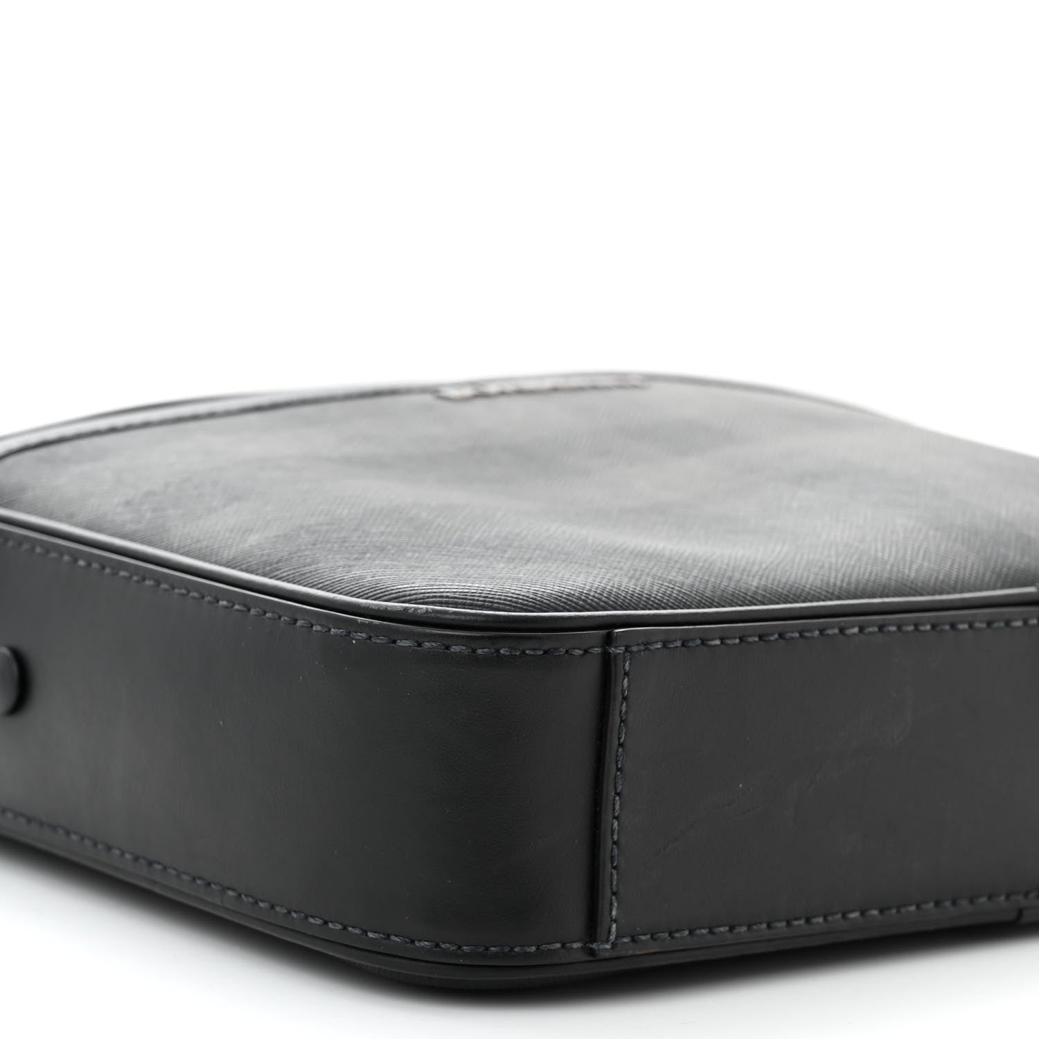 Burberry Check Messenger Bag Black 10 of 13
