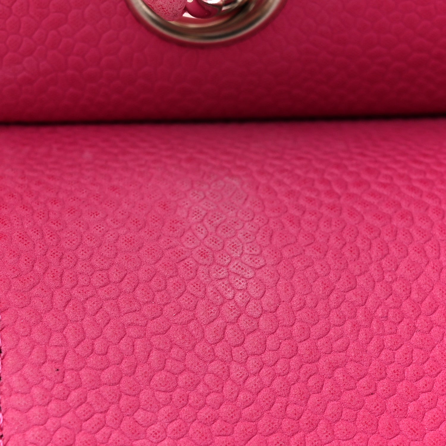 Chanel Iridescent Caviar Quilted Medium Double Flap Pink 11 of 16