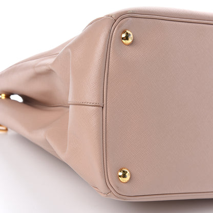Prada Saffiano Lux Extra Large Galleria Double Zip Tote Cammeo 15 of 20