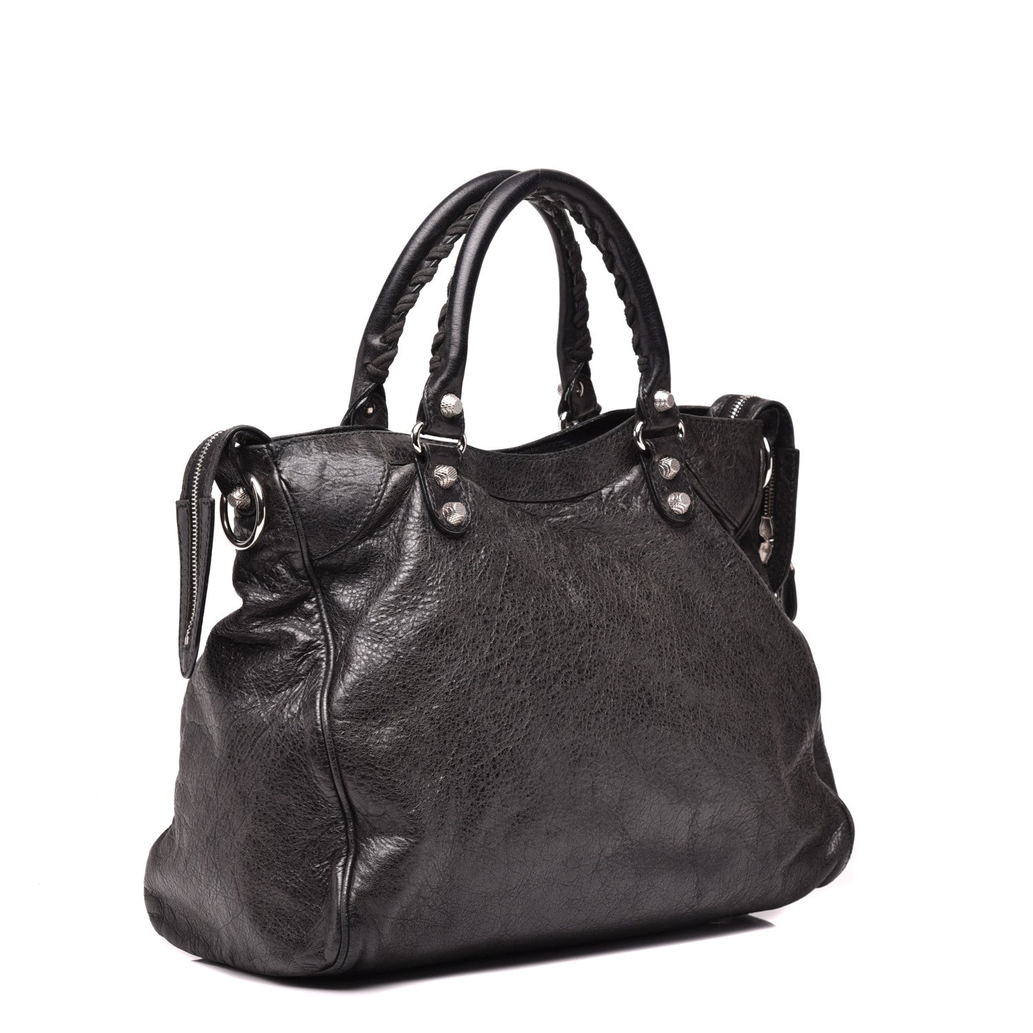 Balenciaga Agneau Giant 12 Silver Hardware Velo Black 3 of 9