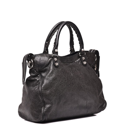 Balenciaga Agneau Giant 12 Silver Hardware Velo Black 3 of 9
