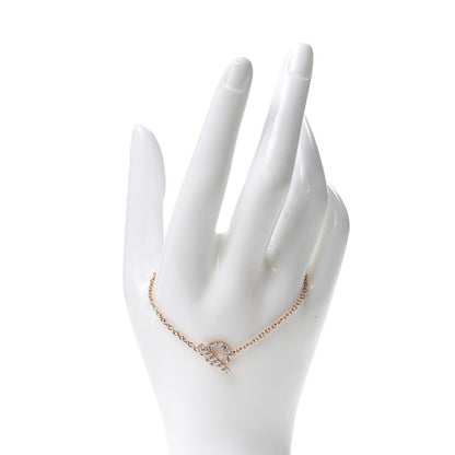 Hermes 18K Rose Gold Diamond Finesse Bracelet ST 2 of 5