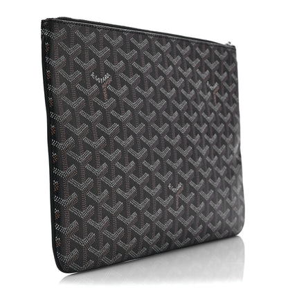 Goyard Goyardine Senat Pochette MM Black 3 of 6