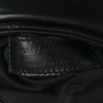 Saint Laurent Calfskin Y Quilted Monogram Toy Loulou Crossbody Bag Black 8 of 11