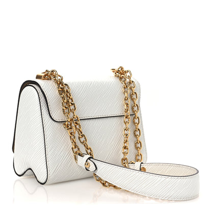 Louis Vuitton Epi Twist Shoulder Bag PM White 3 of 12