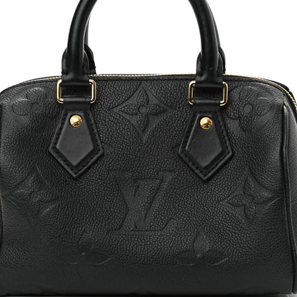 Louis Vuitton Empreinte Monogram Giant Speedy Bandouliere 20 Black 7 of 8
