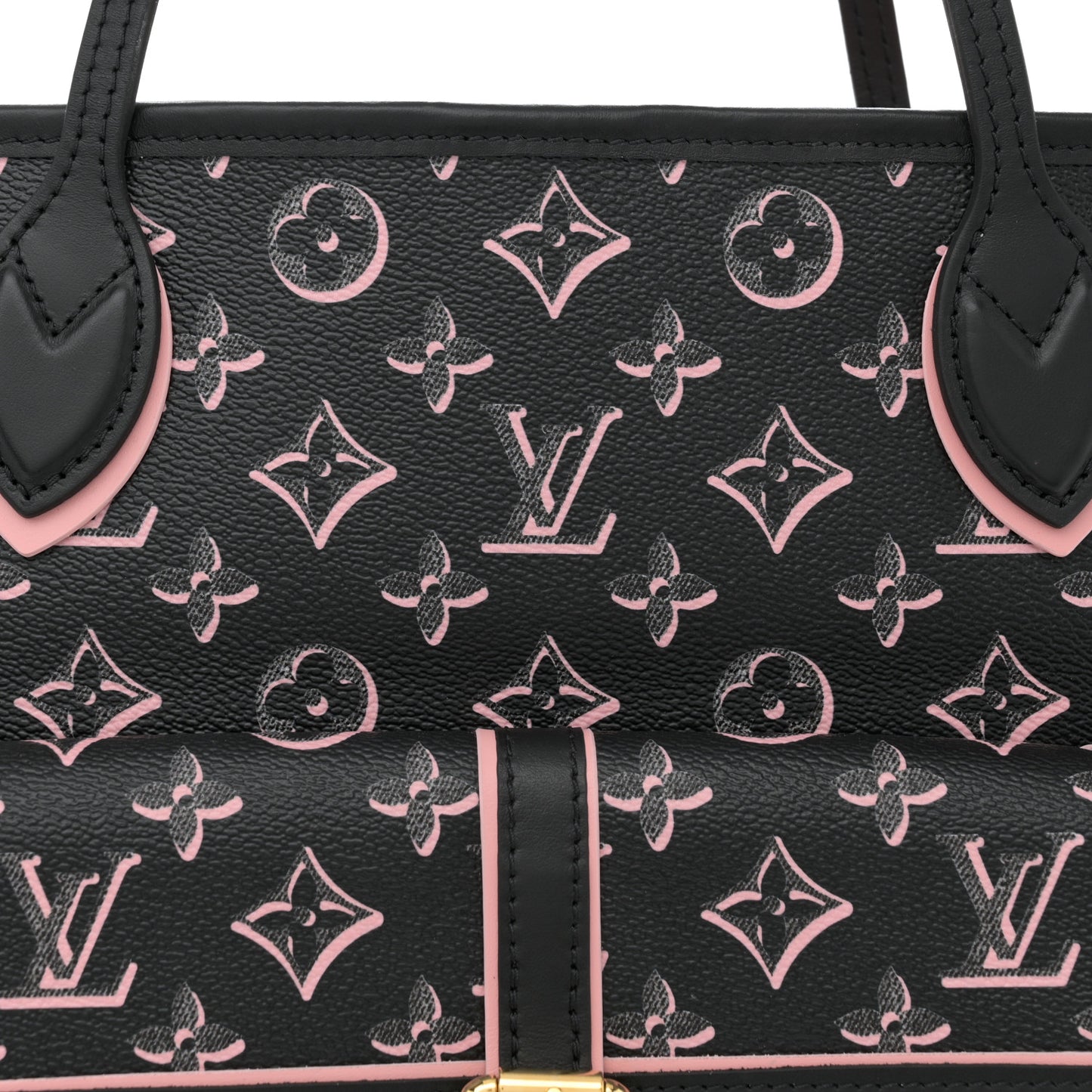Monogram Fall For You Neverfull MM Black