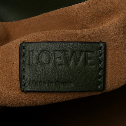 Loewe Calfskin Mini Flamenco Knot Bag Avocado 6 of 9