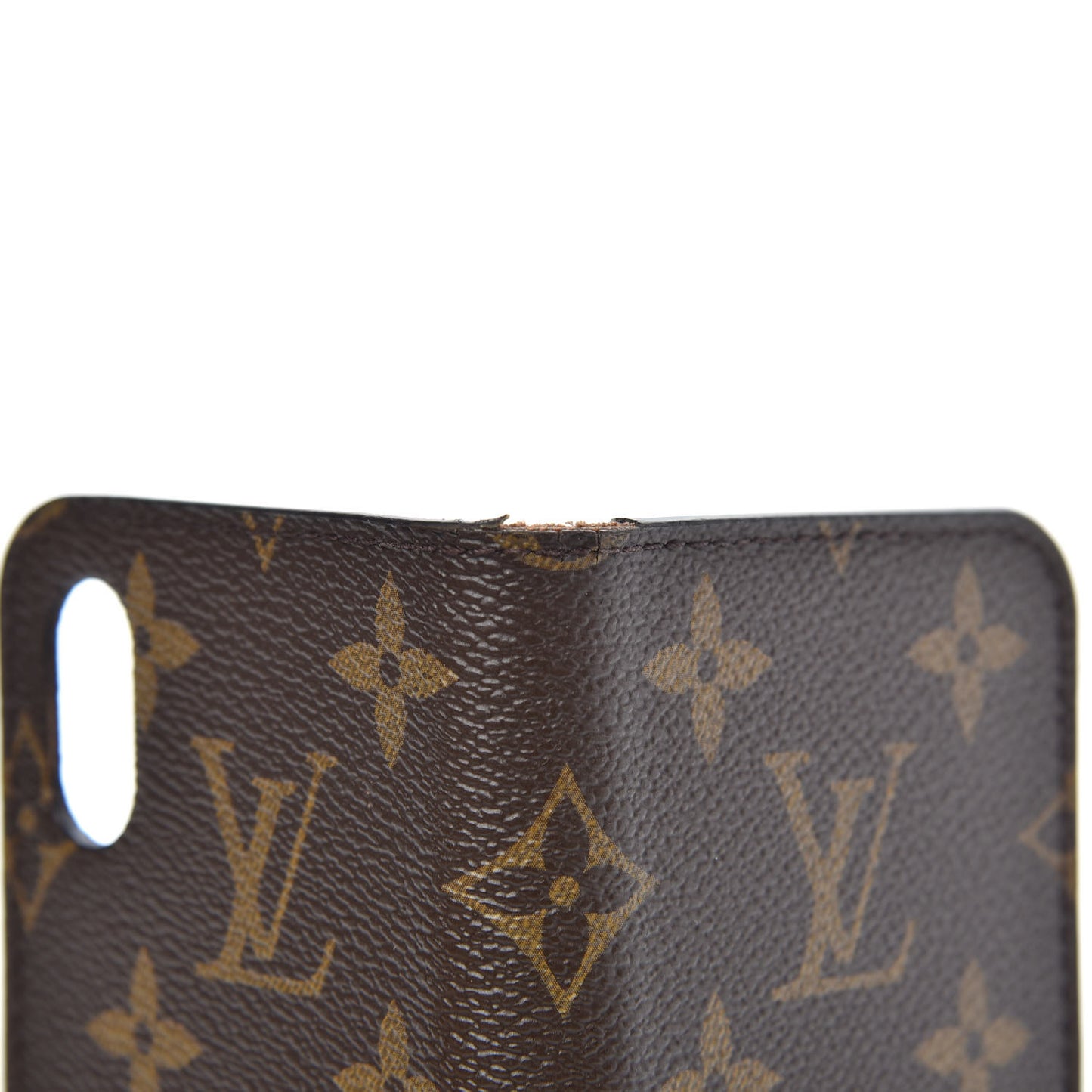 Monogram iPhone X Folio Case