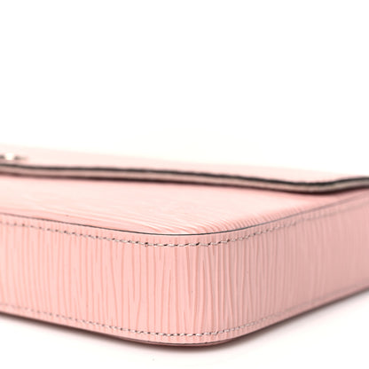 Louis Vuitton Epi Pochette Felicie Rose Ballerine 10 of 11