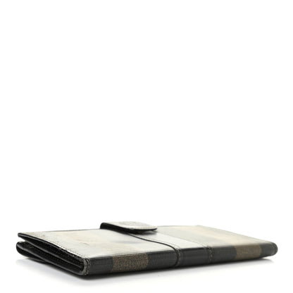 Fendi Pequin Continental Wallet Dark Brown 4 of 15