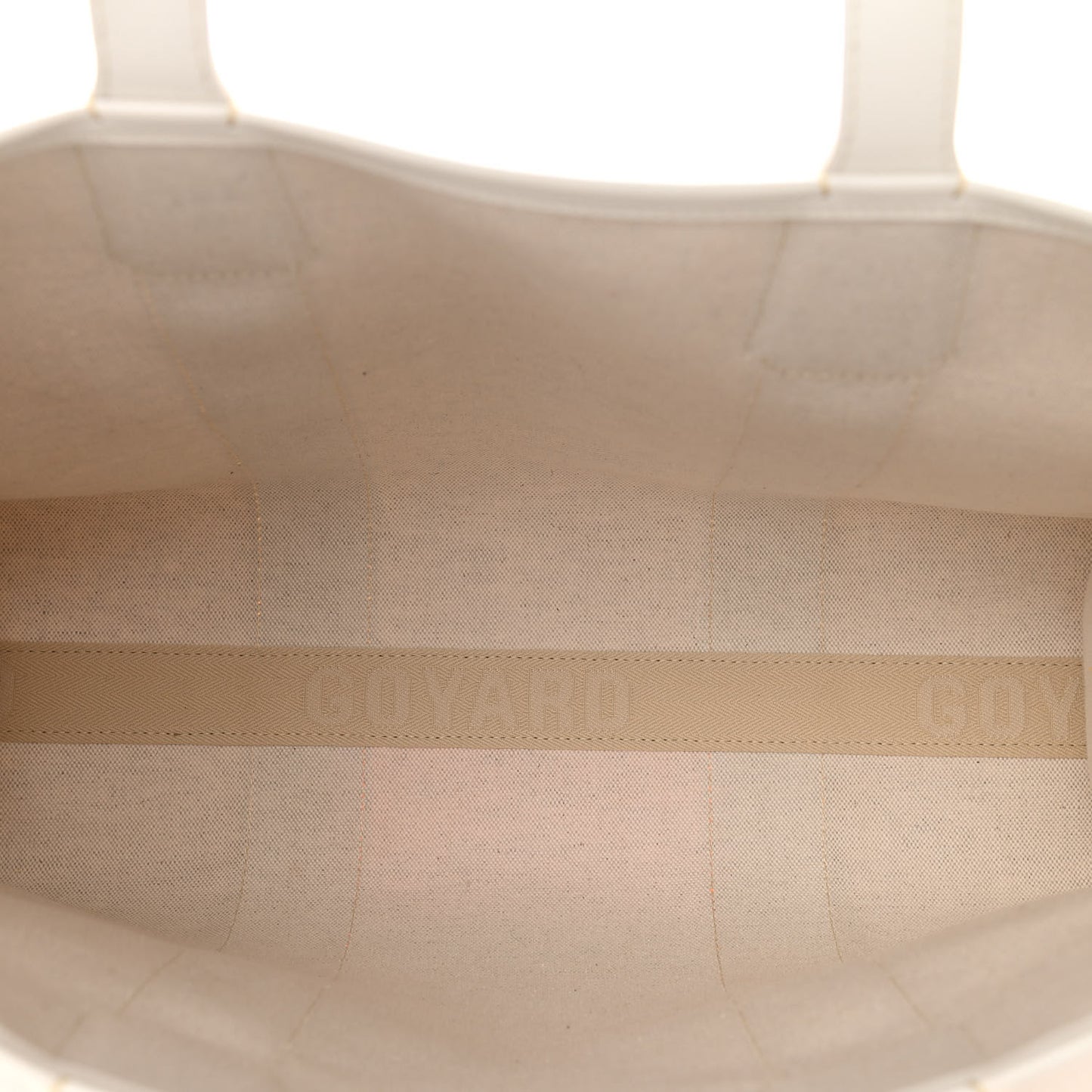 Goyardine Villette Tote White