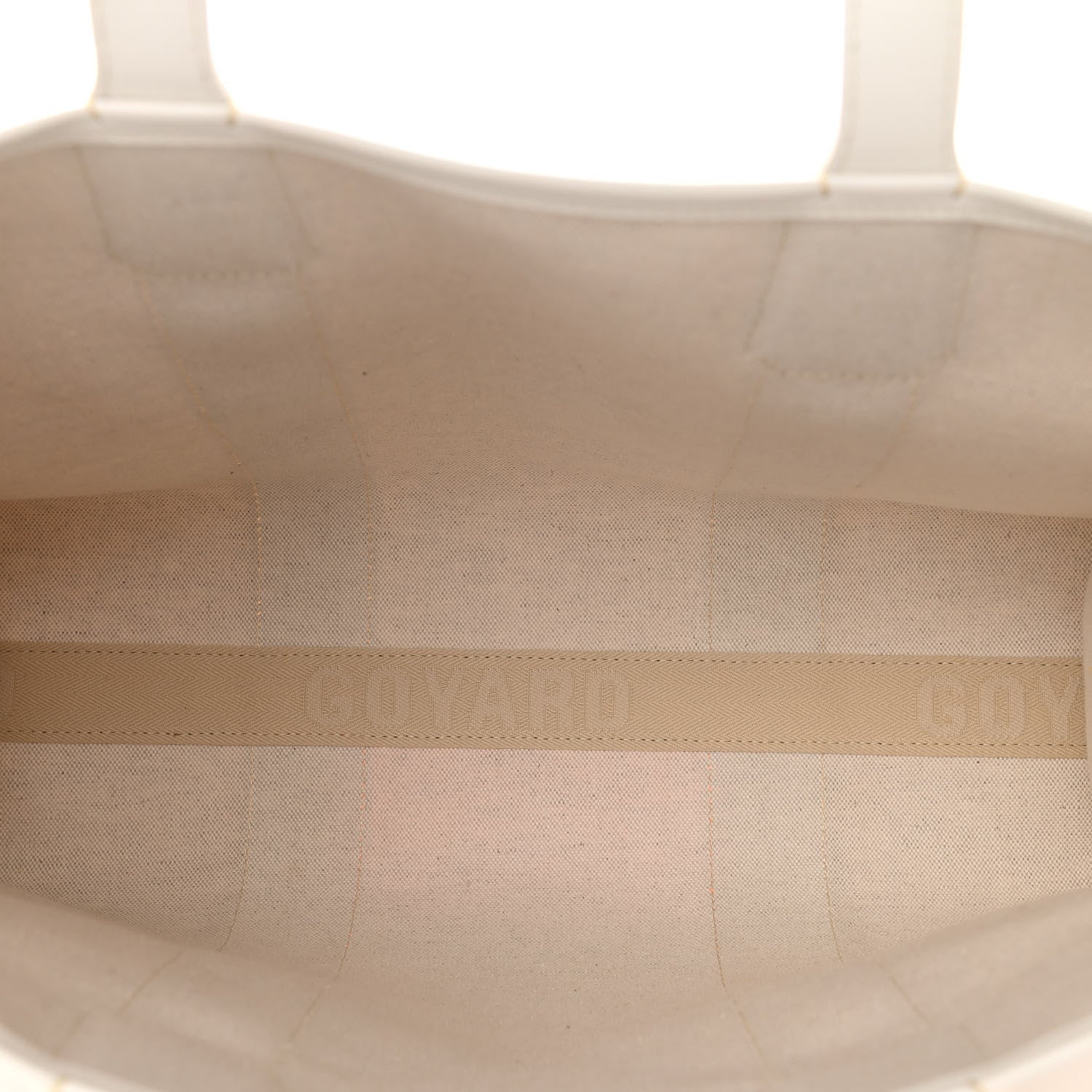 Goyard Goyardine Villette Tote White 5 of 10
